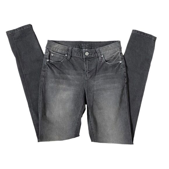 Cache Black Wash Straight Leg Boho Jeans SZ 2 - Picture 1 of 10